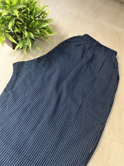 Katha Navy Blue Relaxed Pants