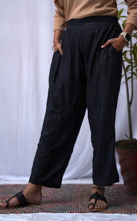 rayon narrow palazzo      