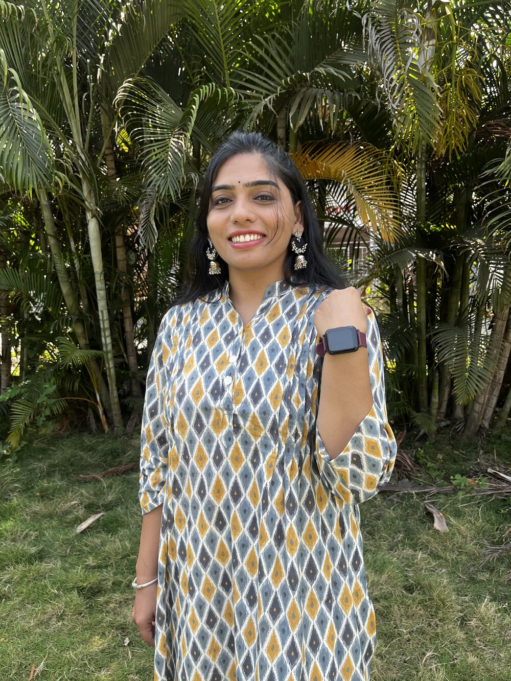 Saina Cotton Yellow Straight Kurta
