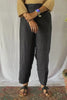 Black Rayon Narrow Palazzo pant