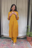 Charvi Yellow Cotton Coord Set