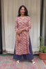 Radha Red Cotton Straight Kurta