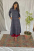 Aisha Ajrakh Cotton Blue Straight Kurta