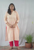 Isha Pink Cotton Coord Set