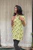 Sakti Green Cotton Short Top Kurti