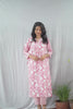 Kaniska Pink Cotton Coord Set